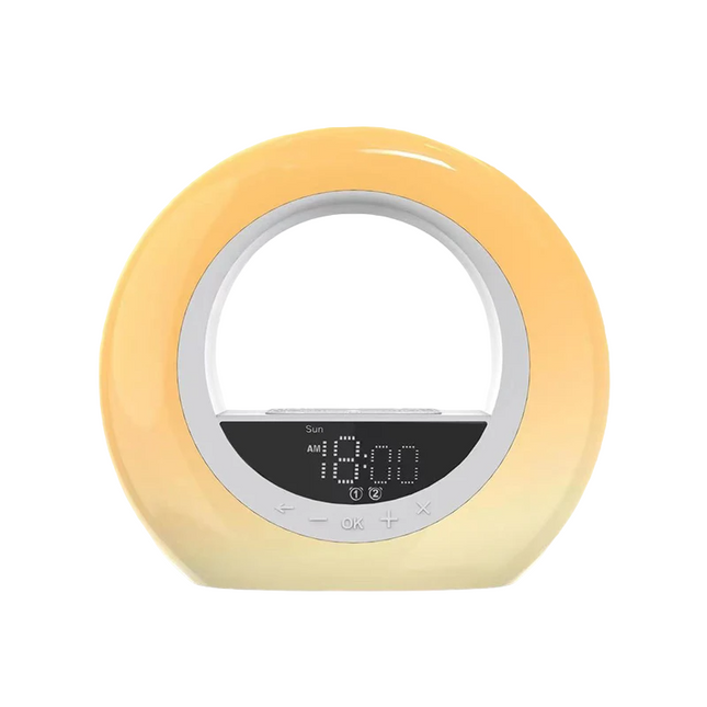 Simulador de amanecer con alarma dual