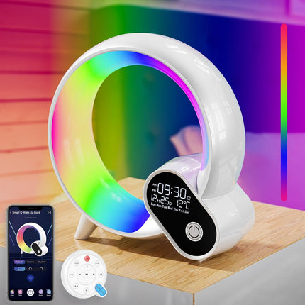 Simulador de amanecer con sonidos naturales