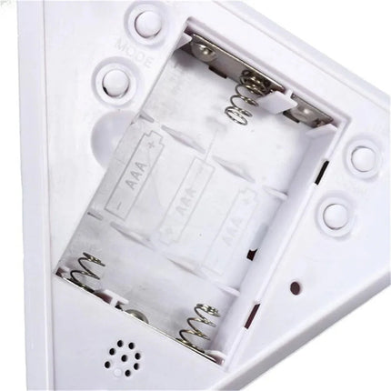 Despertador pirámide para adulto con luz