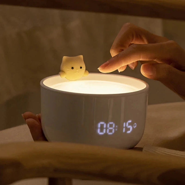 Despertador lámpara infantil con luz nocturna