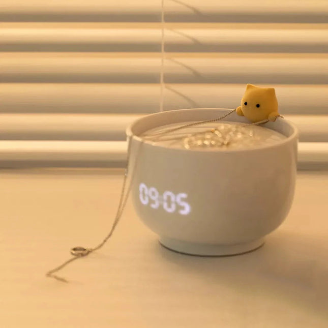 Despertador lámpara infantil con luz nocturna