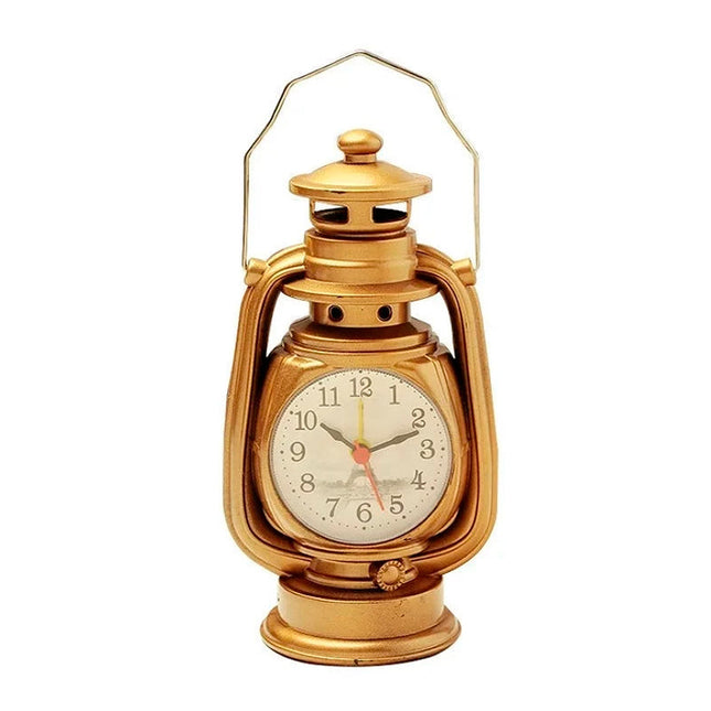 Despertador vintage con diseño de quinqué
