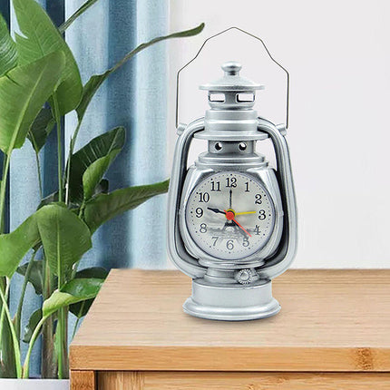 Despertador vintage con diseño de quinqué