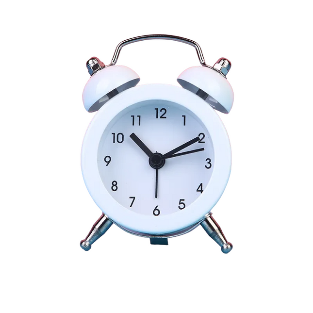 Mini despertador vintage con doble campana