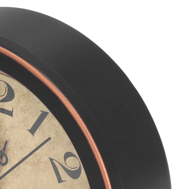 Despertador analógico redondo de diseño retro