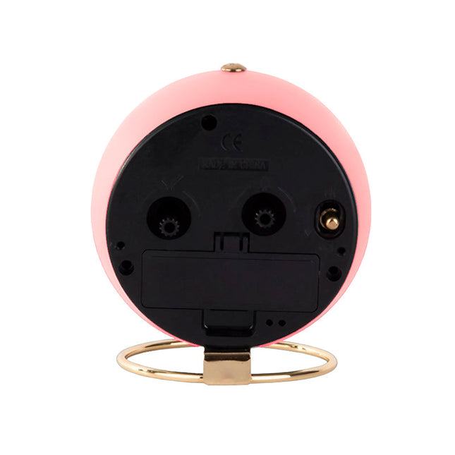 Pequeño despertador vintage de color rosa