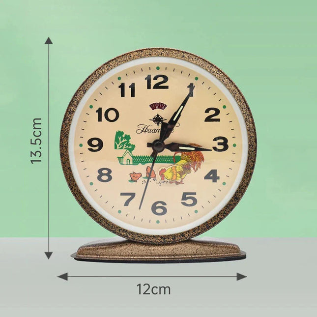 Despertador mecánico de diseño retro decorativo